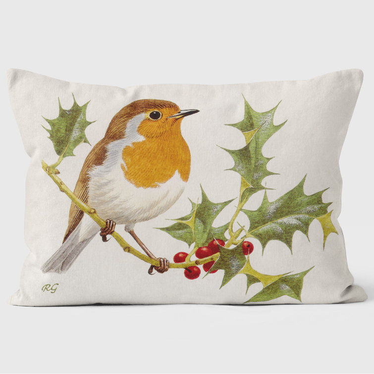 robin cushion cover