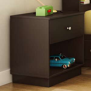 Litchi 1 Drawer Nightstand