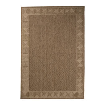 Mercer41 Lima Geometric Midnight Blue Indoor Outdoor Area Rug Wayfair