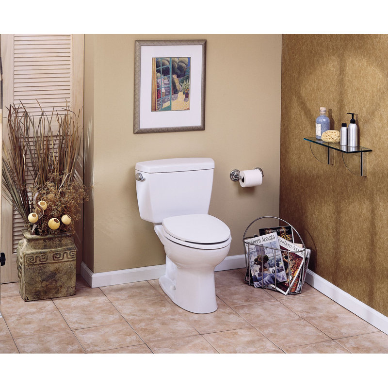Toto Eco Drake® Two-Piece Elongated 1.28 GPF Universal ...