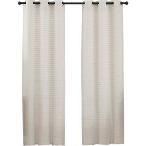 Luke Solid Sheer Grommet Curtain Panels