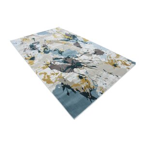 Brayden Beige/Blue Area Rug