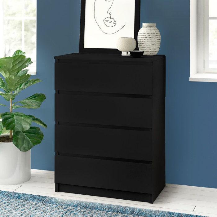 Zipcode Design Helen 4 Drawer 70Cm W Chest Of Drawers & Reviews ...