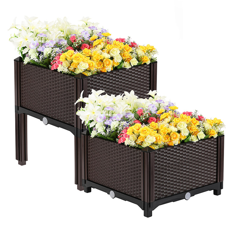 Arlmont &amp; Co. Freeport Park® Elevated Plastic Raised