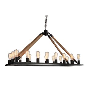 Inyo 18-Light LED Candle-Style Chandelier