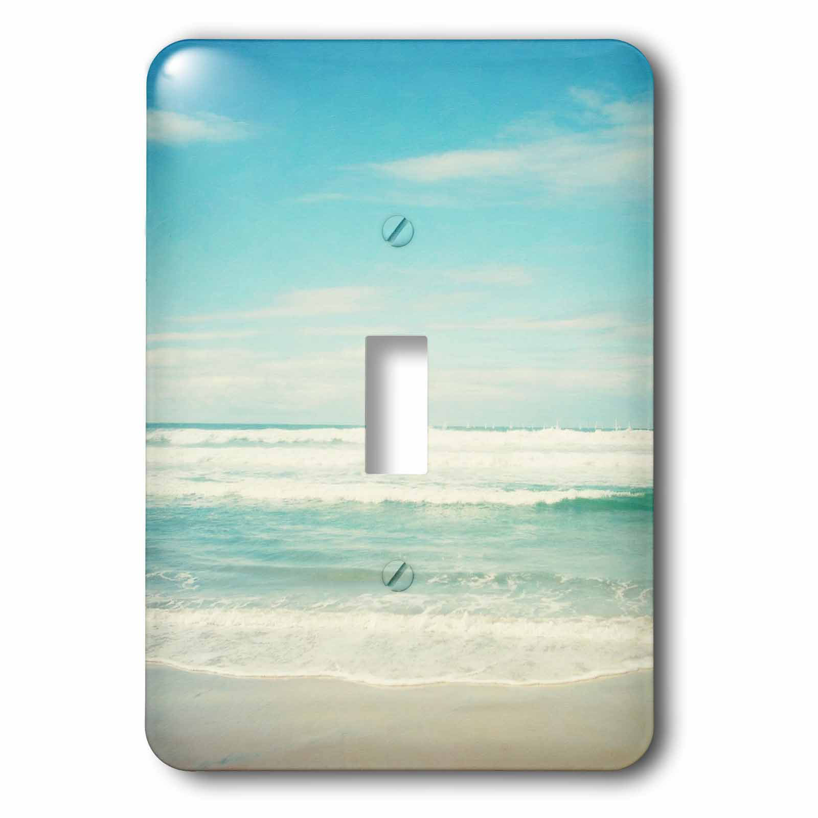 Rose Ocean Waves Beach 1 Gang Toggle Light Switch Wall Plate Gang Toggle Light Switch Wall Plate