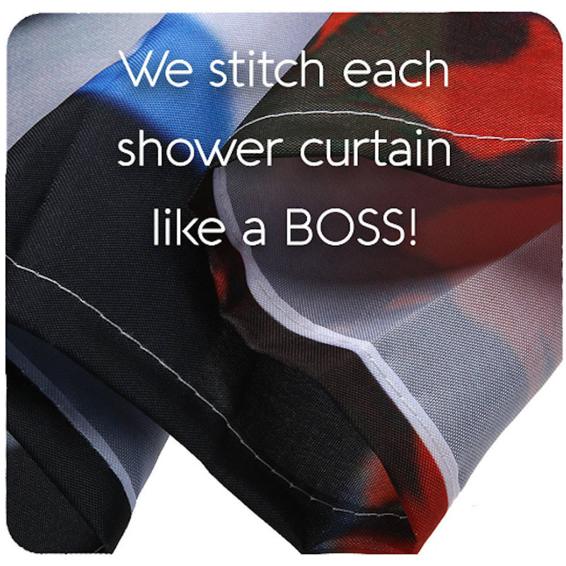 Longshore Tides Octopus Shower Curtain Kraken Bath Decor Nautical Bathroom Decor Cool Shower Curtain Navy Fabric Steampunk Shower Set Wayfair Ca