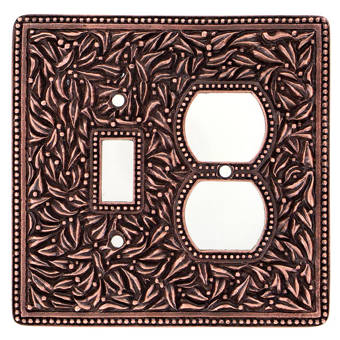 Premier Copper Products 1 Gang Toggle Light Switch Wall Plate Reviews Wayfair