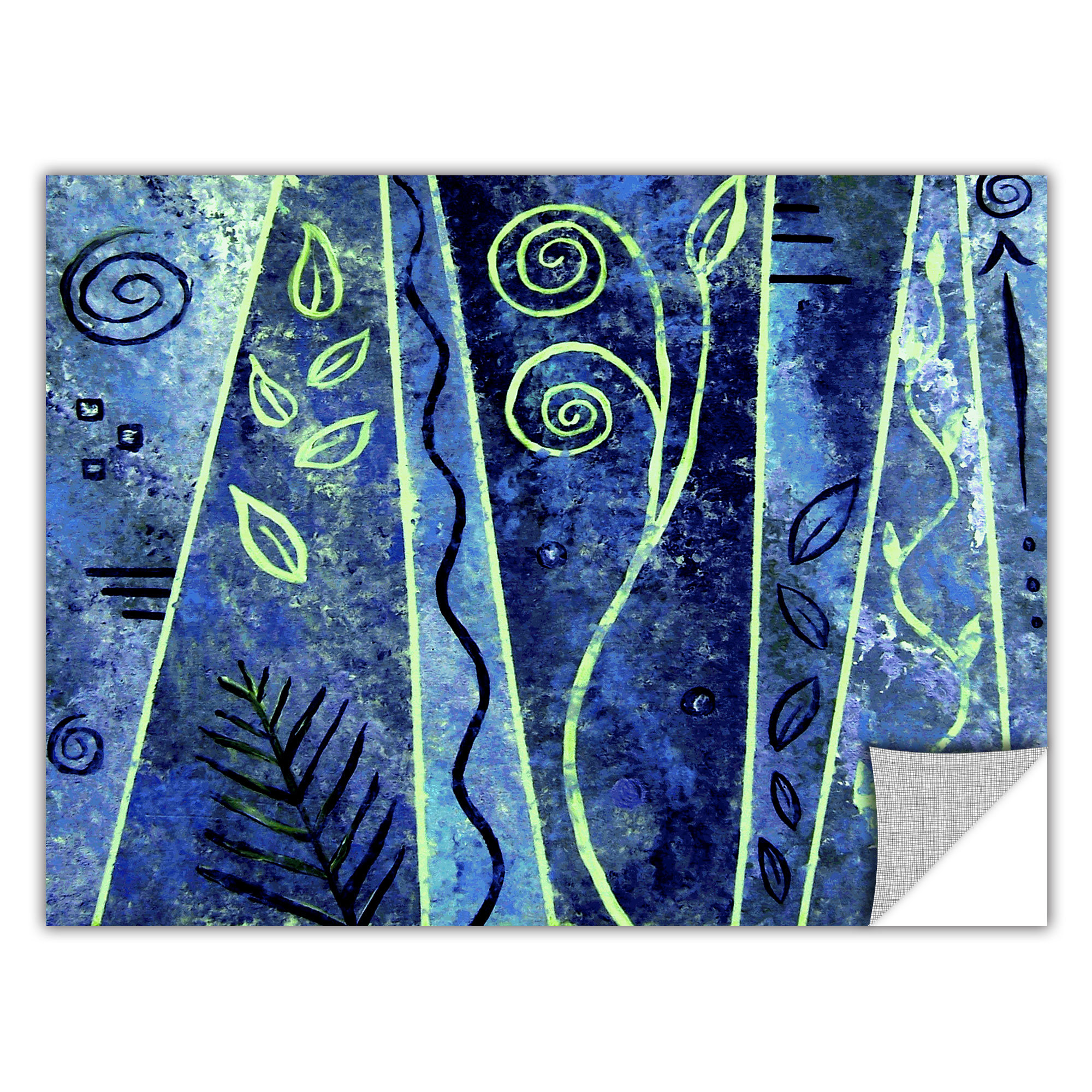 36 x 36 ArtWall Herb Dickinsons Wrought III Art Appeelz Removable Graphic Wall Art