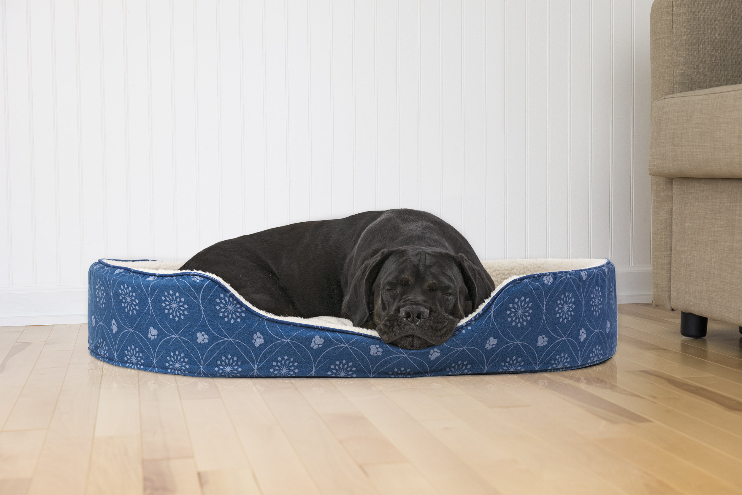 cuddler dog bed with removable cover