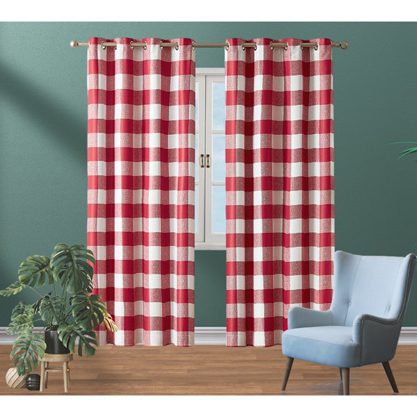 Gracie Oaks Moniek Room Darkening Curtain Pair | Wayfair