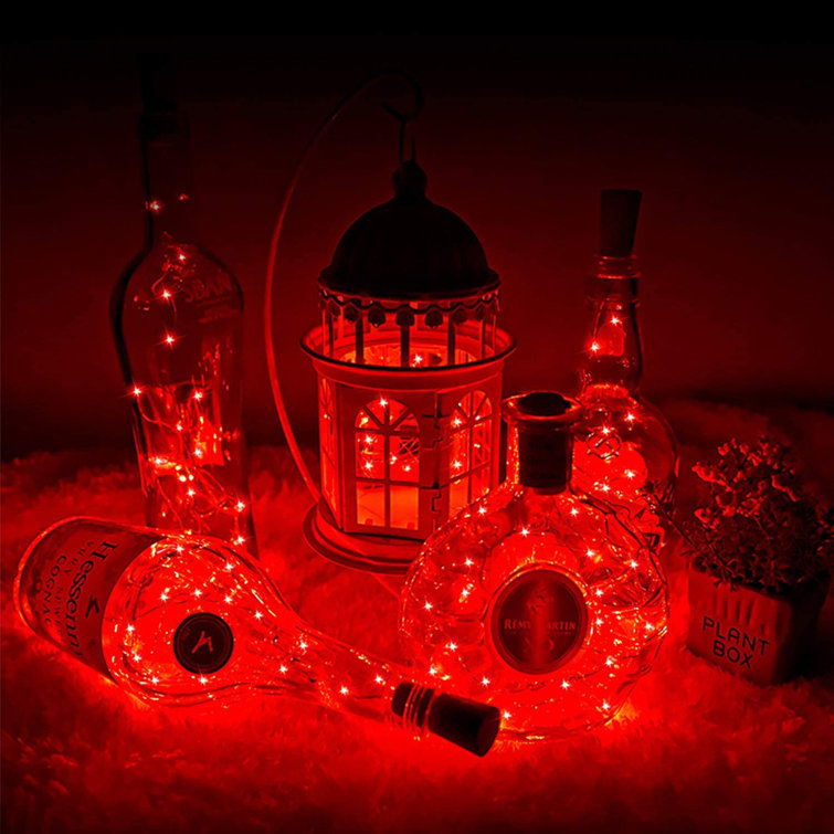 20 LED Cork Bottle Copper Wire Fairy String Lights Christmas Wedding Party Decor 