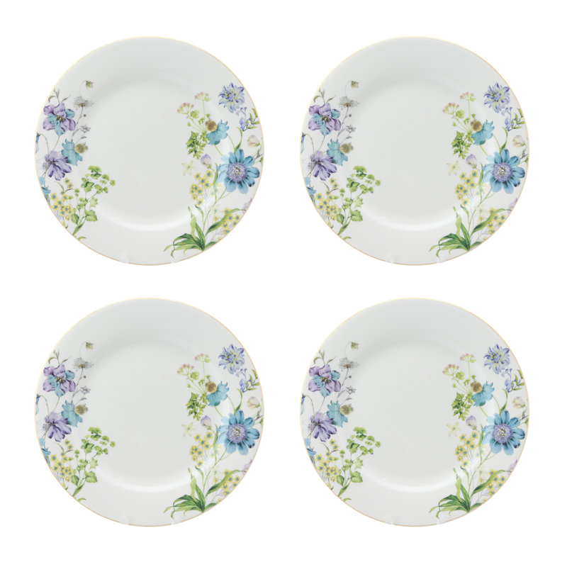 Rosalind Wheeler Gatsby Wild Floral 8 Salad Dessert Plate Wayfair