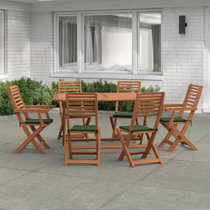 Wooden Garden Dining Sets You Ll Love Wayfair Co Uk