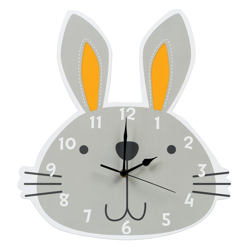 Uncompahgre Bunny Wall Clock - Bunny Wall Art -