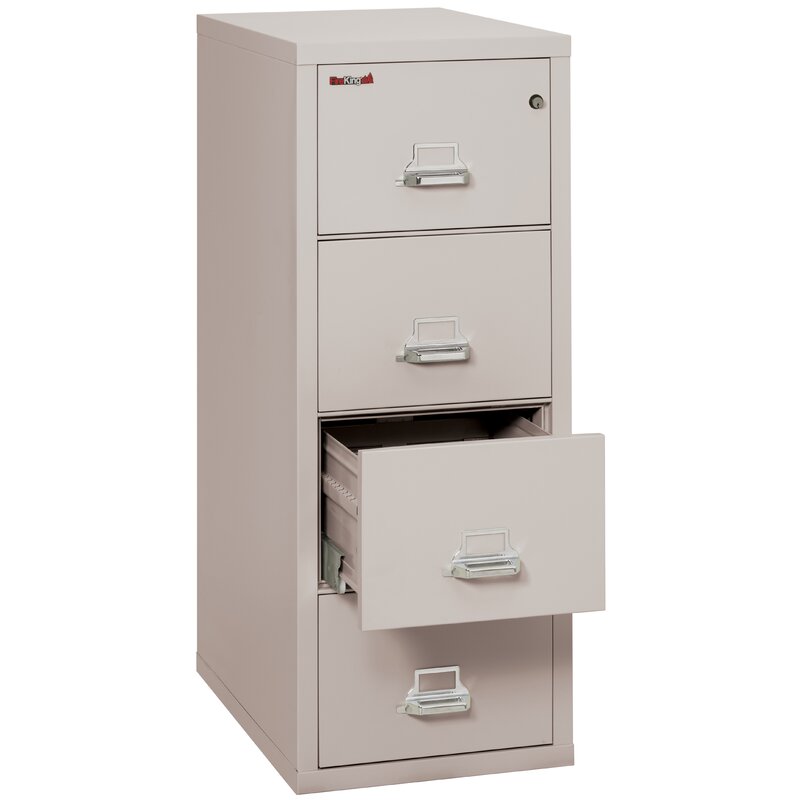 Fireking Fireproof 4 Drawer Vertical File Cabinet Wayfair