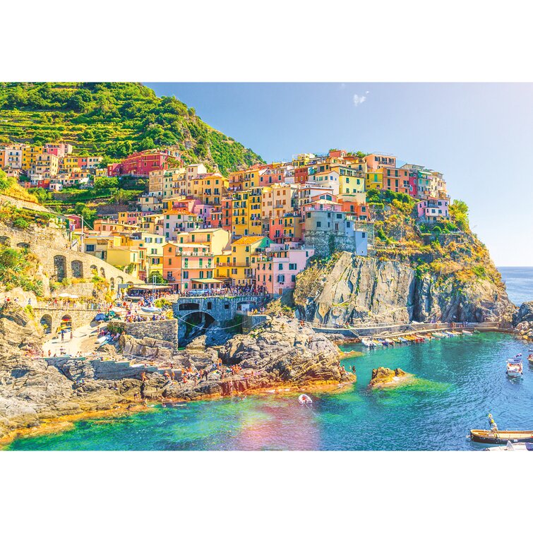 Italy Clique Terre 1000 Piece Photographic Jigsaw Puzzle 