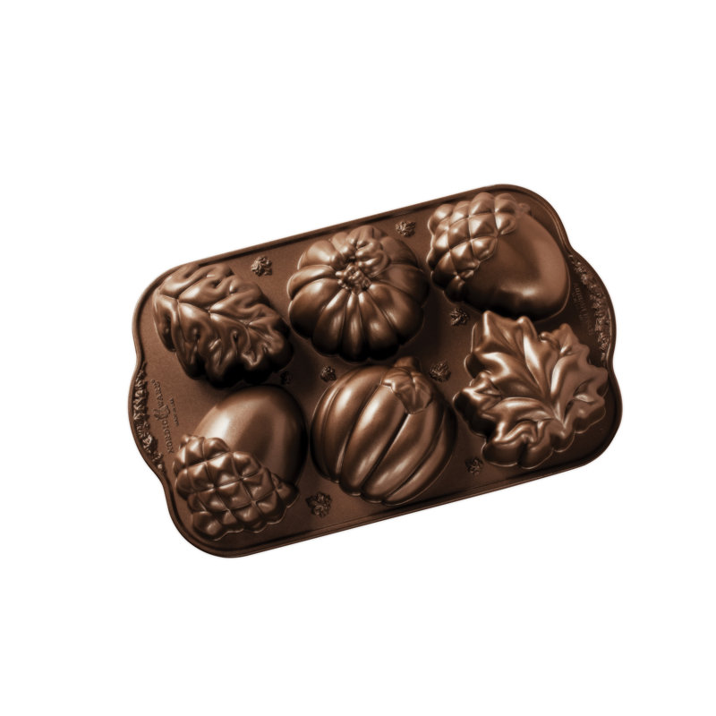 Nordic Ware Autumn Treats Non Stick Cake Pan Reviews Wayfair