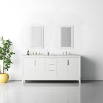 Modern 71 75 Bathroom Vanities Allmodern