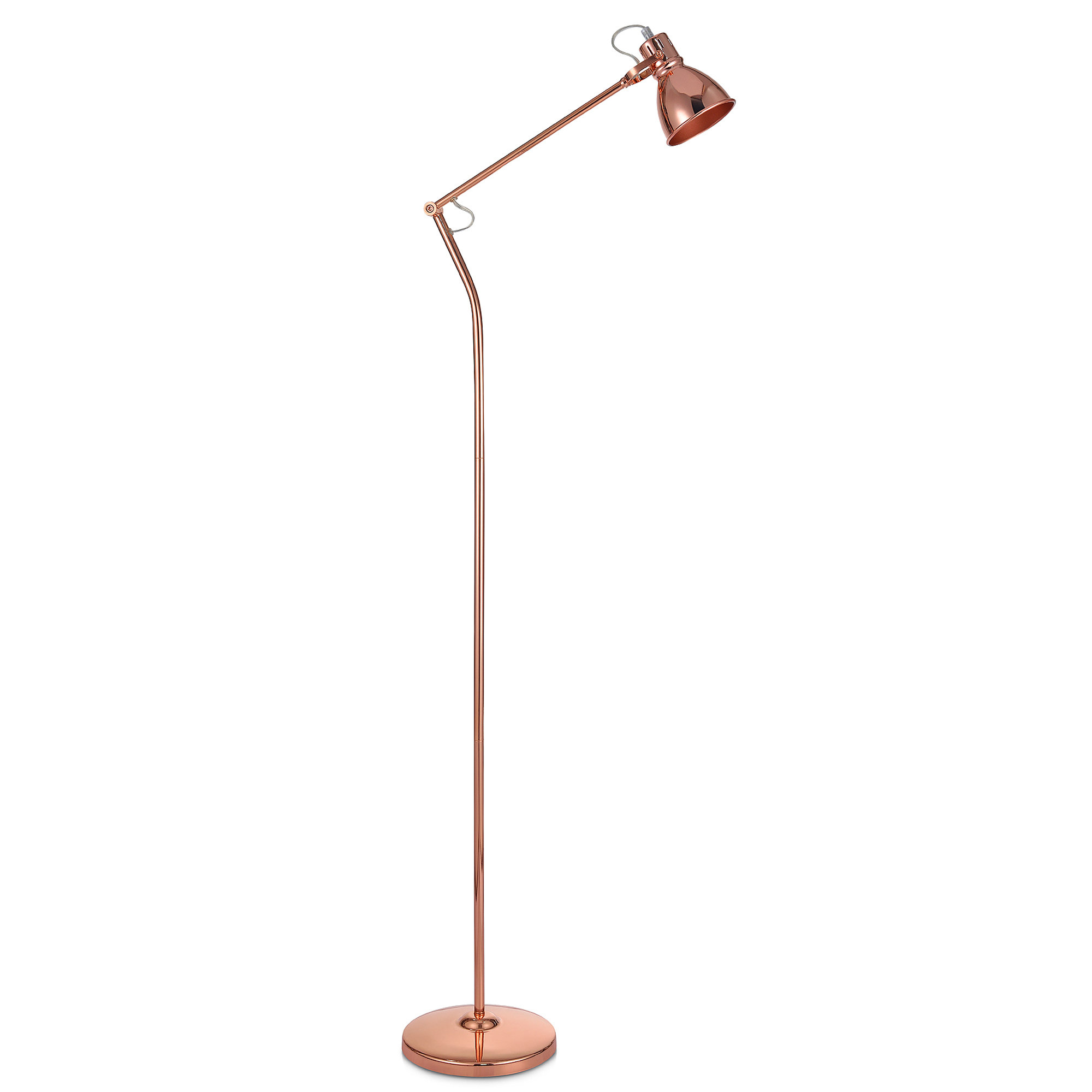 rose gold standing lamp