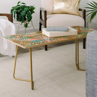 Schatzi Leopard Snow Coffee Table by East Urban Home Looking for