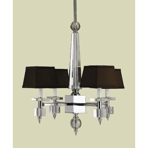 Cluny 4-Light Shaded Chandelier