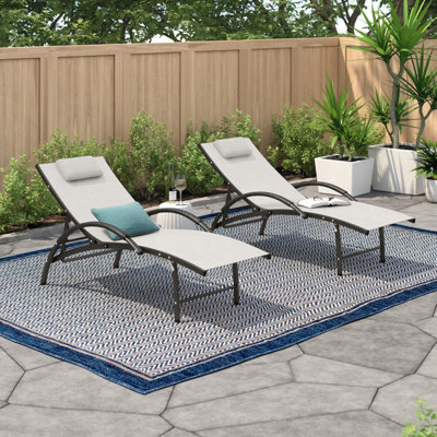 Alissondra 65.35" Long Reclining Single Chaise