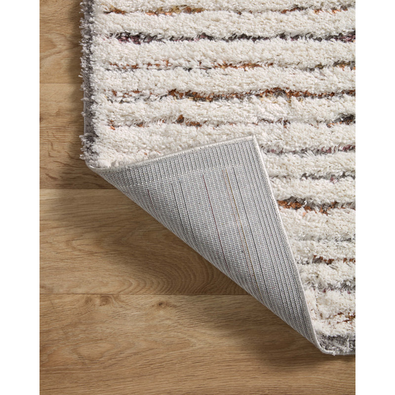 Wade Logan® Aurya Performance Ivory Rug | Wayfair