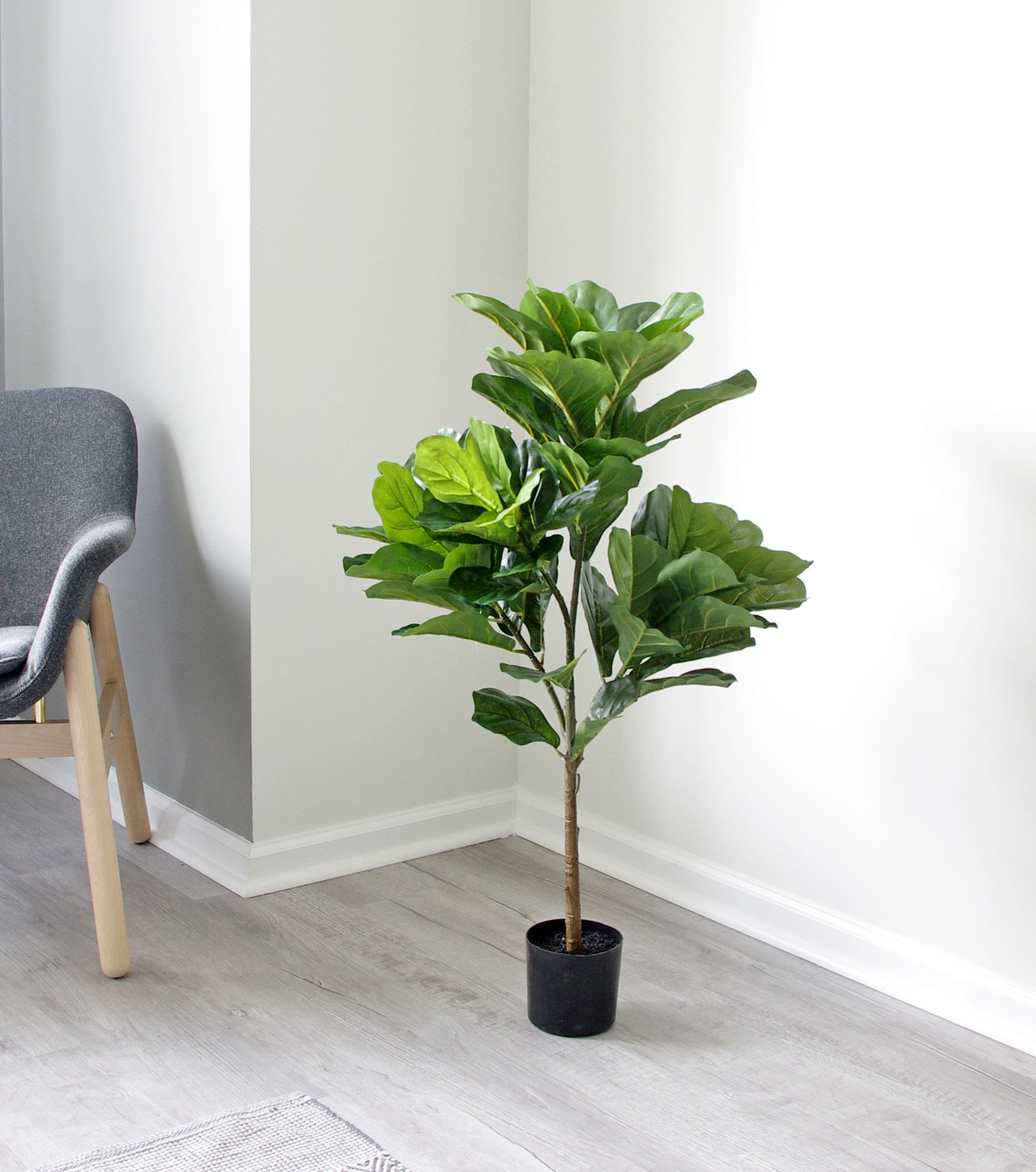 Sand & Stable Faux Fiddle Leaf Fig Tree in Pot & Reviews | Wayfair