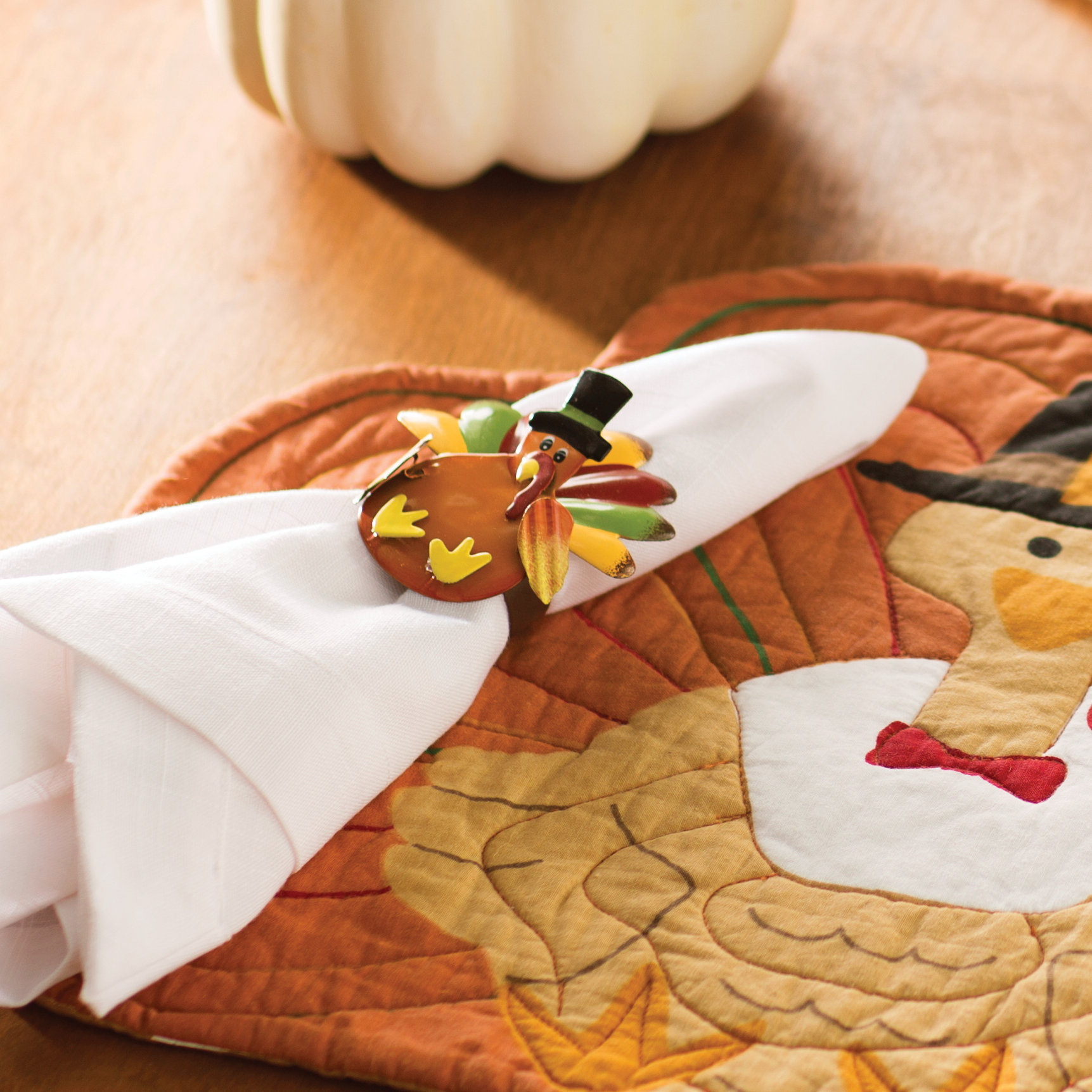 Turkey Metal Napkin Ring Reviews Joss Main