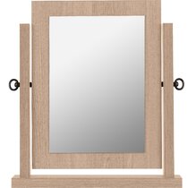 stand alone table mirror