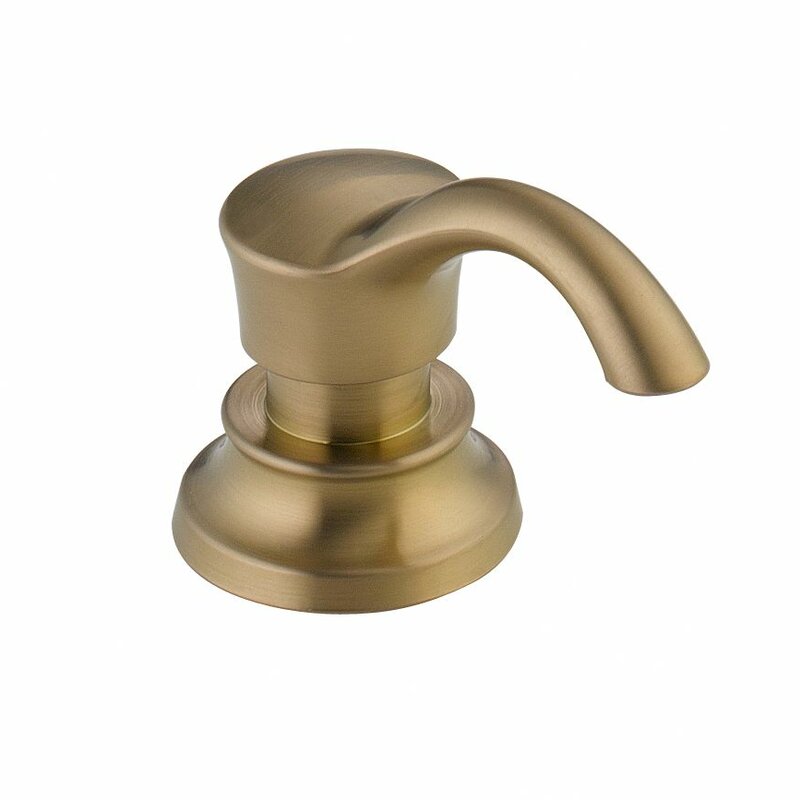 bronze shower soap dispenser