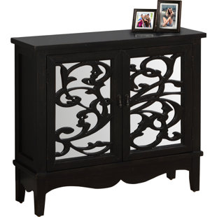Black 2 Door Tall Cabinet Wayfair Save