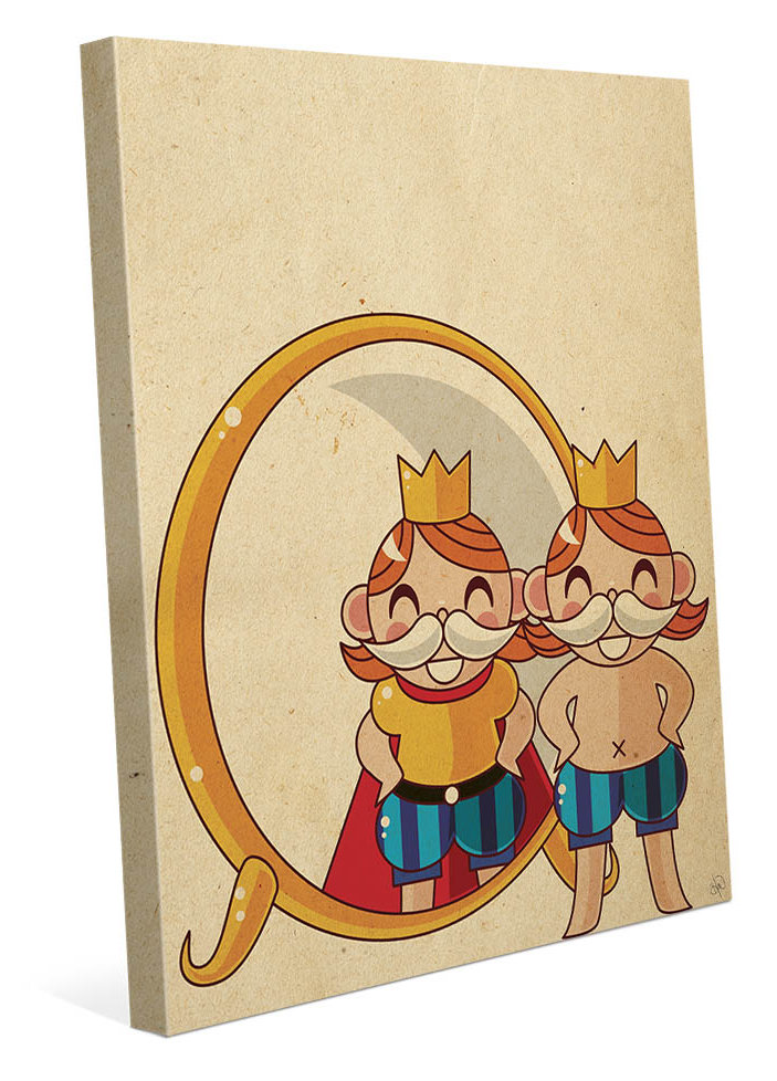 Click Wall Art The Emperor S New Clothes Graphic Art On Wrapped Canvas Wayfair