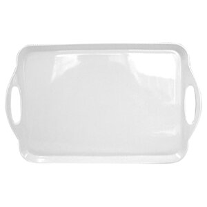 Wayfair Basics Melamine Rectangular Plastic Serving Platter