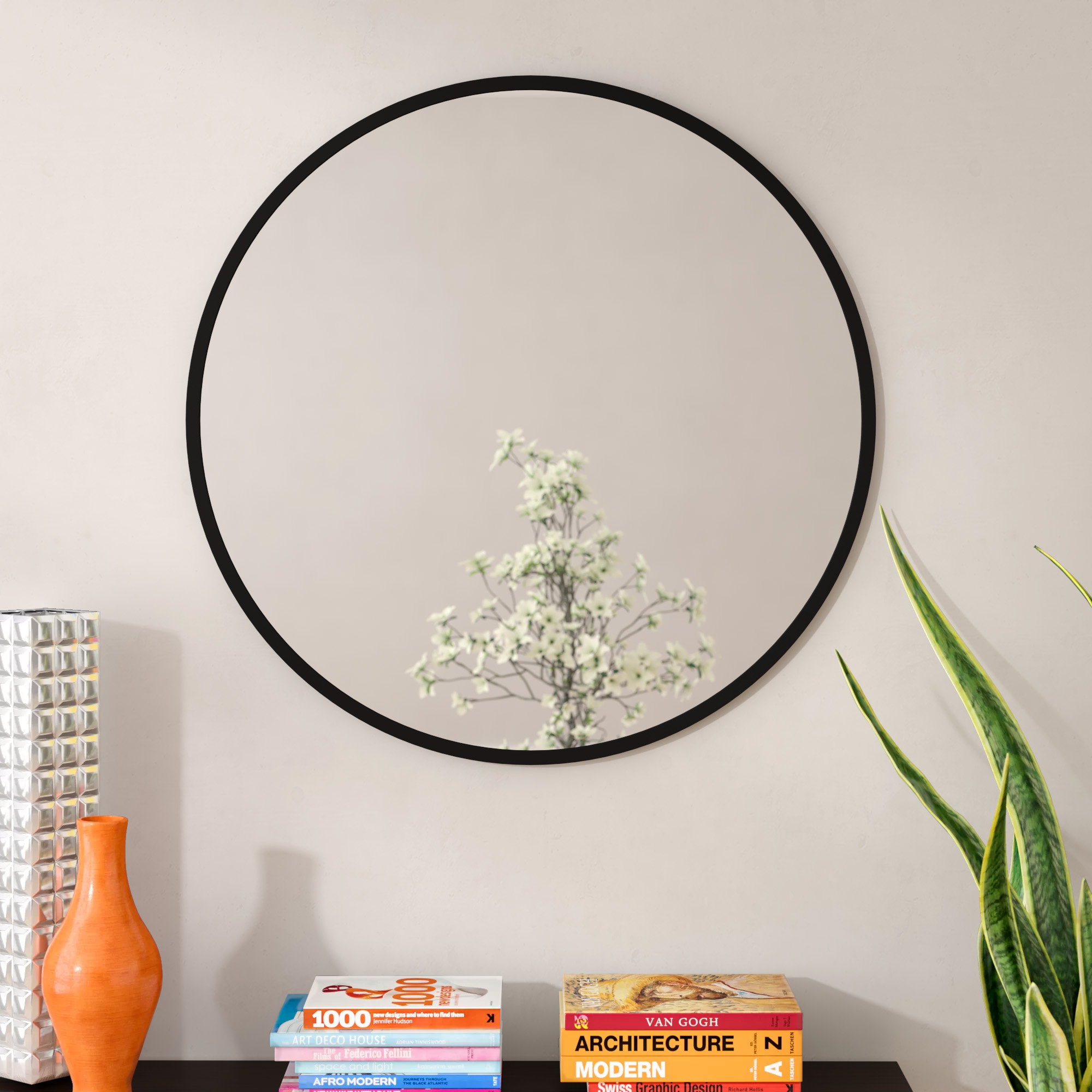 Umbra Hub Modern Contemporary Accent Mirror Reviews Wayfair