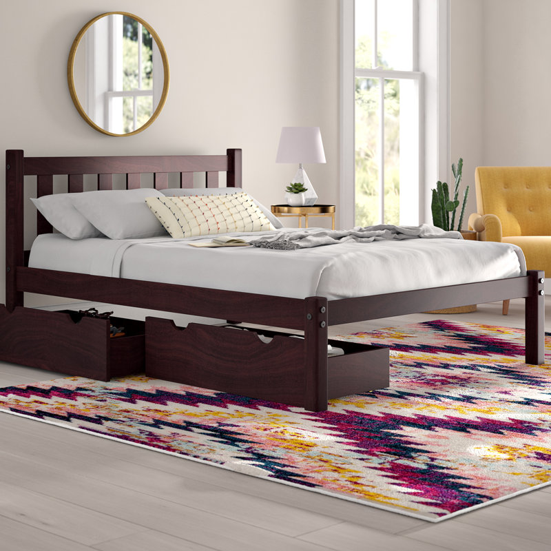 Alcott Hill Ratcliff Platform Bed With Storage Drawers Wayfair