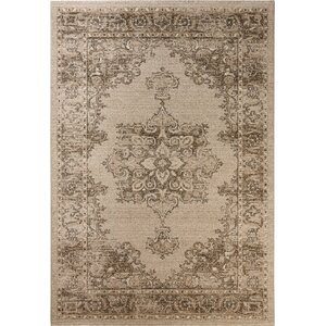 Carmel Beige & Brown Area Rug