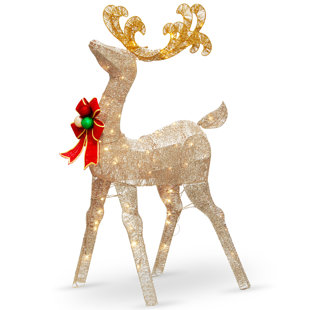 indoor reindeer decorations wayfair