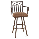 Hoye Swivel Bar & Counter Stool by Red Barrel Studio®