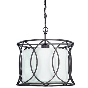 Tadwick 1-Light Drum Pendant