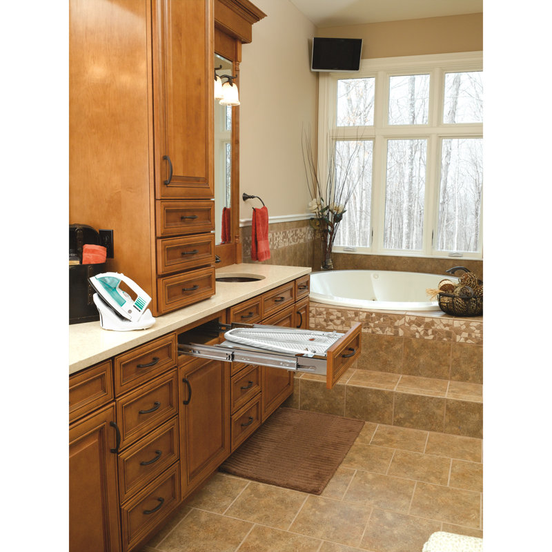 Rev A Shelf Vanity Built In Ironing Board Reviews Wayfair