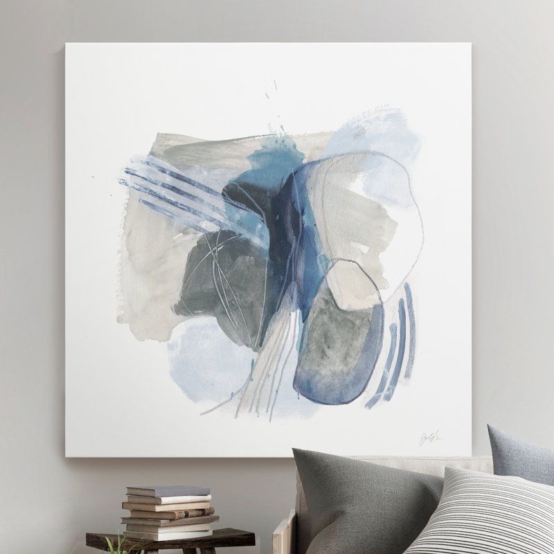 Wrought Studio Stone Ellipses I Painting Print On Canvas Wayfair