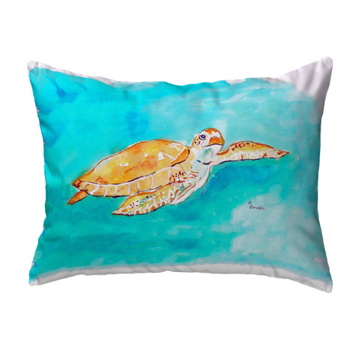 Bay Isle Home Bourland Loggerhead Turtle Throw Wayfair