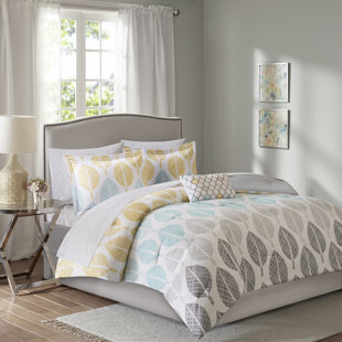 Go to store & view more images Kopf Complete Comforter and Cotton Sheet Set by Bungalow Rose