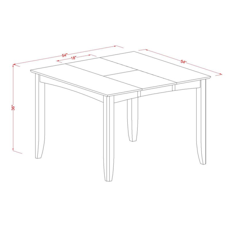 Wooden Importers Parfait 9 Piece Counter Height Dining Set & Reviews ...