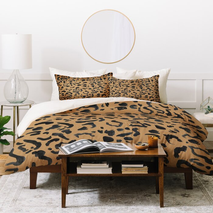 Leeana Benson Cheetah Print Duvet Cover Set