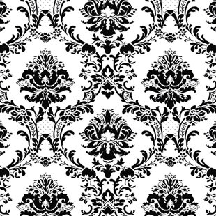 black damask wallpaper you ll love in