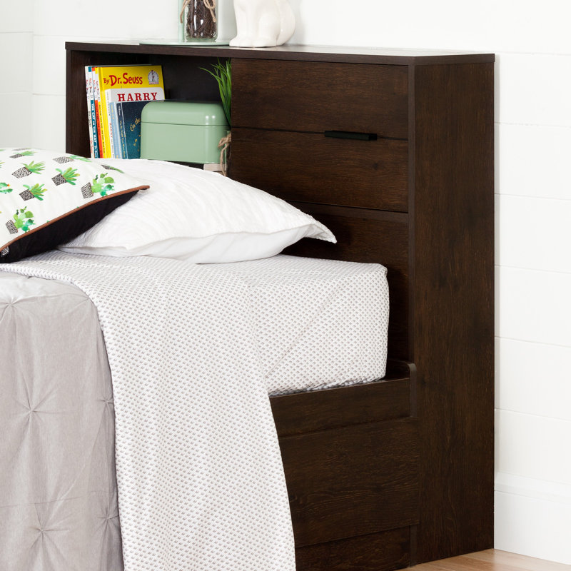 South Shore Fynn Twin Bookcase Headboard Reviews Wayfair