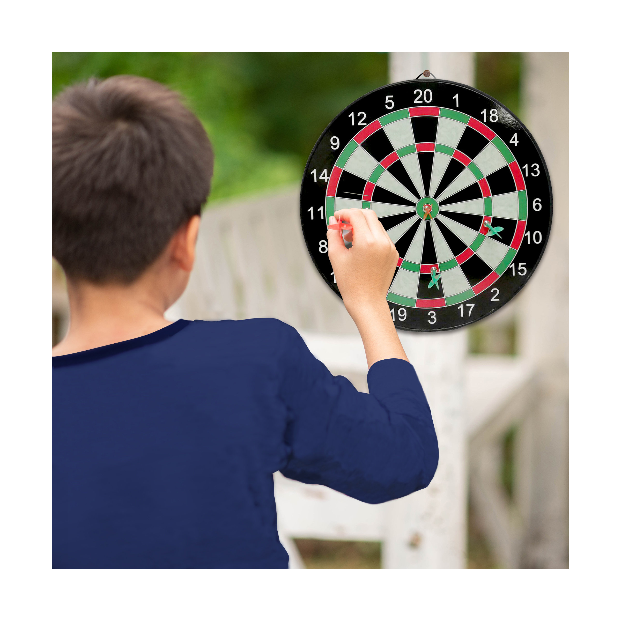 Dartboard with Darts Wayfair
